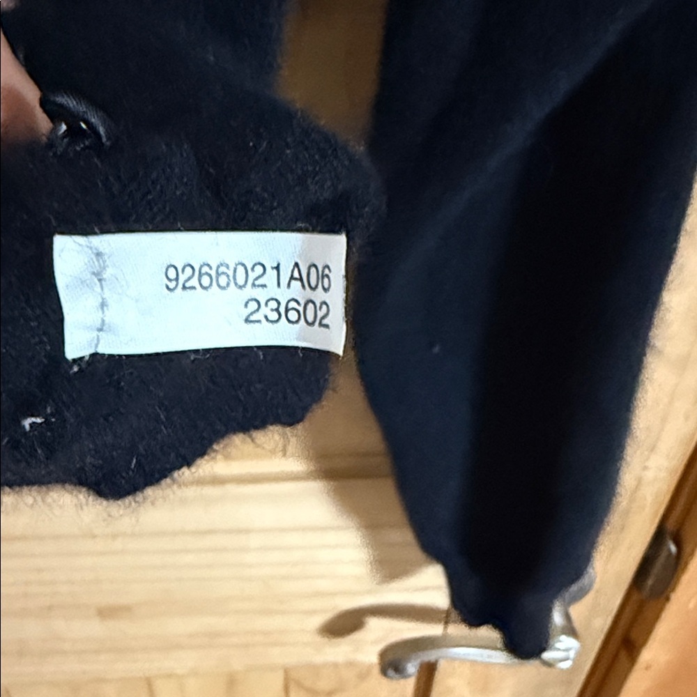 Express Tricot Women's Elegant Black Cardigan button up - Picture 4 of 5